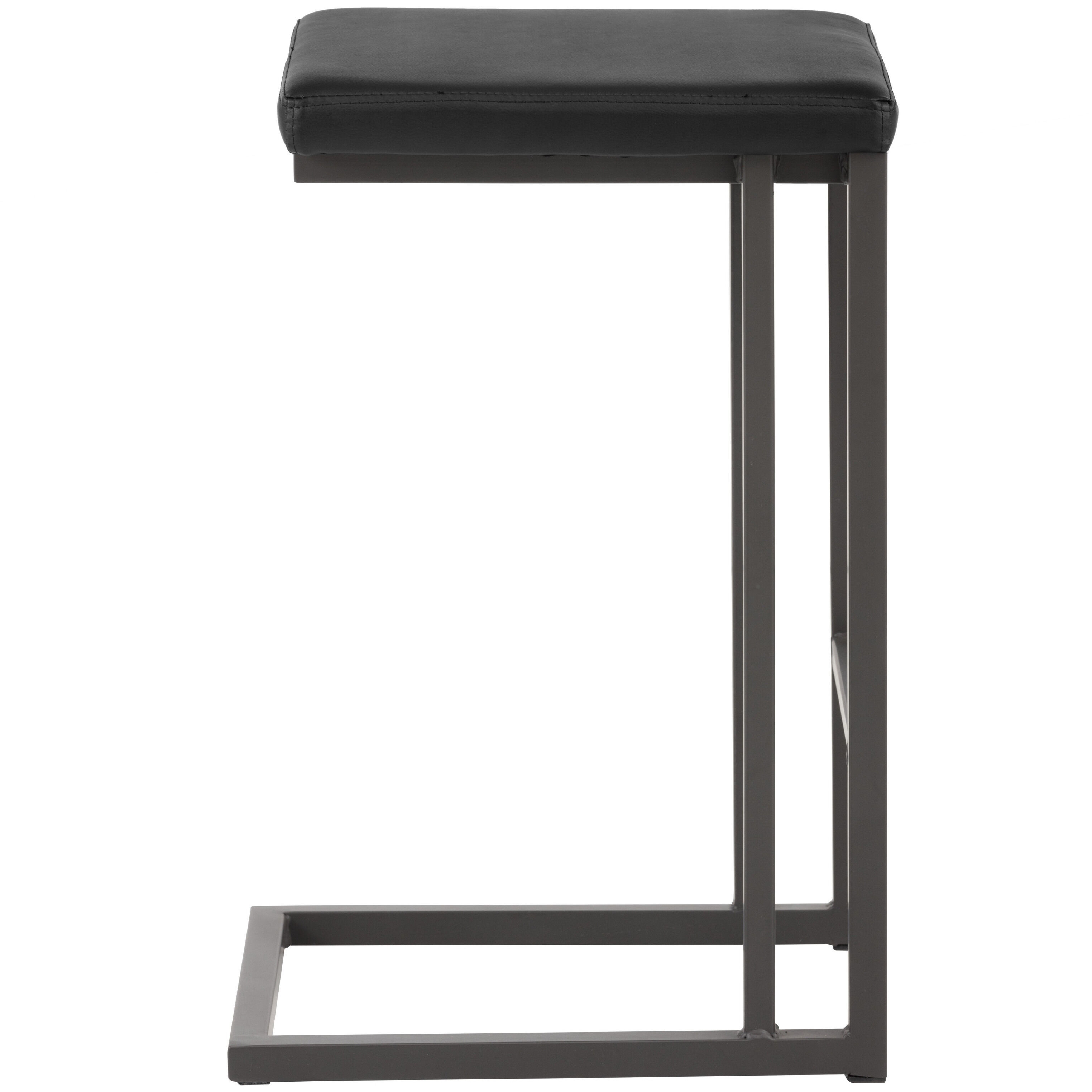 Boone 26 inch Grey / Onyx Counter Stool, Set Of 2